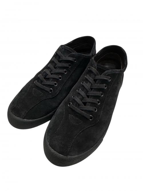 THE ROW（ザ ロウ）THE ROW (ザ ロウ) SUEDE SNEAKERS ブラック サイズ:40の古着・服飾アイテム