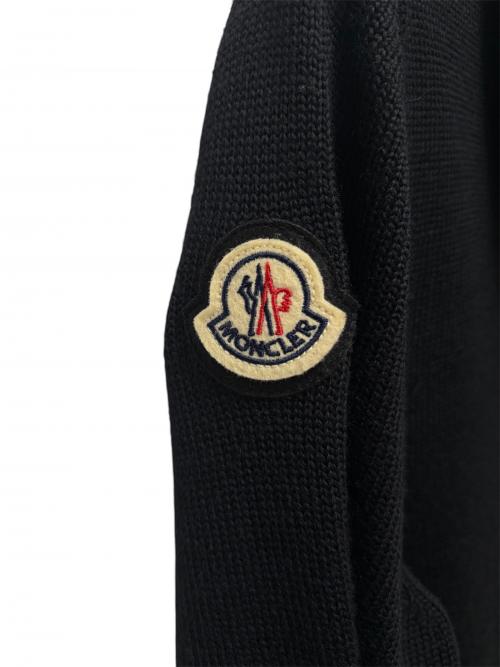 MONCLER（モンクレール）MONCLER (モンクレール) CARDIGAN TRICOT ブラック サイズ:Sの古着・服飾アイテム