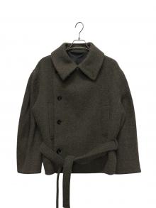 LEMAIRE（ルメール）の古着「25AW SHORT BATHROBE COAT」｜ブラウン