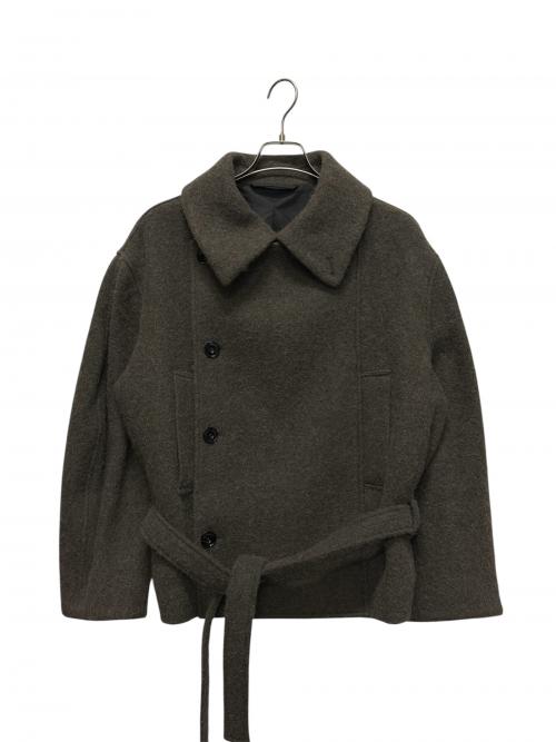LEMAIRE（ルメール）LEMAIRE (ルメール) 25AW SHORT BATHROBE COAT ブラウン サイズ:36の古着・服飾アイテム