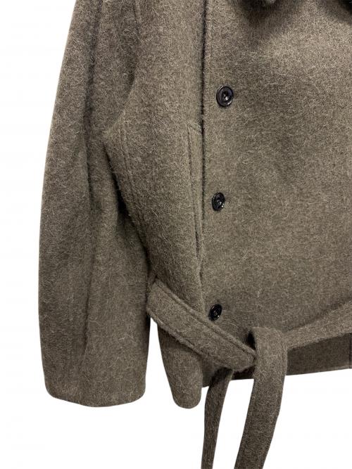 LEMAIRE（ルメール）LEMAIRE (ルメール) 25AW SHORT BATHROBE COAT ブラウン サイズ:36の古着・服飾アイテム