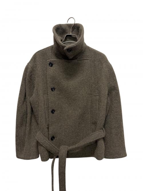 LEMAIRE（ルメール）LEMAIRE (ルメール) 25AW SHORT BATHROBE COAT ブラウン サイズ:36の古着・服飾アイテム