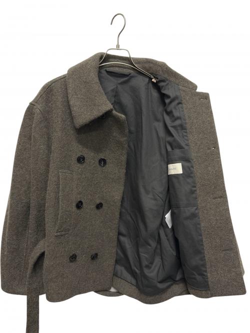 LEMAIRE（ルメール）LEMAIRE (ルメール) 25AW SHORT BATHROBE COAT ブラウン サイズ:36の古着・服飾アイテム