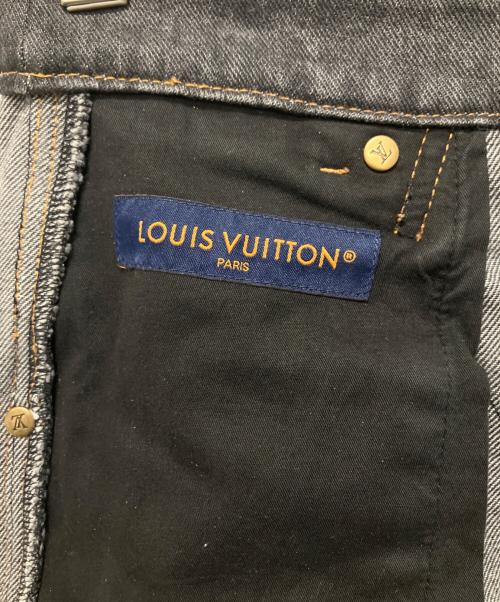 LOUIS VUITTON（ルイ ヴィトン）LOUIS VUITTON (ルイ ヴィトン) 「23AW モノグラム フラワー デニムパンツ グレー サイズ:29の古着・服飾アイテム