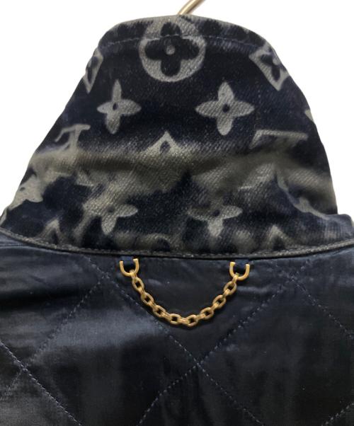 LOUIS VUITTON（ルイ ヴィトン）LOUIS VUITTON (ルイ ヴィトン) 24SS モノグラムブリーチベロアジャケット ネイビー サイズ:44の古着・服飾アイテム
