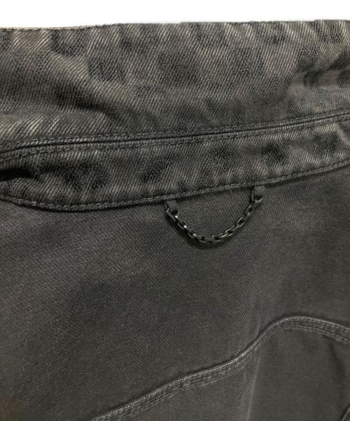 LOUIS VUITTON（ルイ ヴィトン）LOUIS VUITTON (ルイ ヴィトン) 25SS フロックドダミエ デニムトラッカージャケット ブラック サイズ:48の古着・服飾アイテム