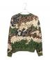 LOUIS VUITTON (ルイ ヴィトン) 24SS ダモフラージュコットンジャガードクルーネックセーター オリーブ サイズ:Ｍ：130000円