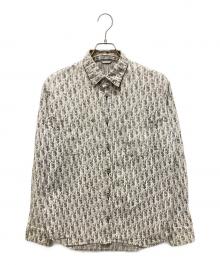 Dior（ディオール）の古着「オブリーク 長袖デニムシャツ」｜グレー