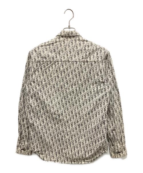 Dior（ディオール）Dior (ディオール) オブリーク 長袖デニムシャツ グレー サイズ:37の古着・服飾アイテム