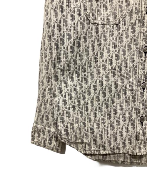 Dior（ディオール）Dior (ディオール) オブリーク 長袖デニムシャツ グレー サイズ:37の古着・服飾アイテム