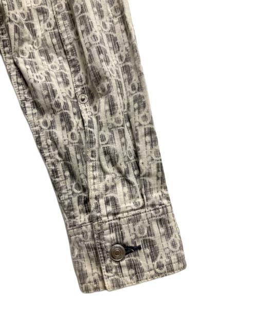 Dior（ディオール）Dior (ディオール) オブリーク 長袖デニムシャツ グレー サイズ:37の古着・服飾アイテム