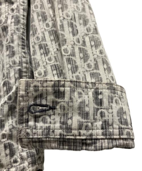 Dior（ディオール）Dior (ディオール) オブリーク 長袖デニムシャツ グレー サイズ:37の古着・服飾アイテム