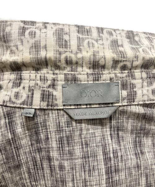 Dior（ディオール）Dior (ディオール) オブリーク 長袖デニムシャツ グレー サイズ:37の古着・服飾アイテム