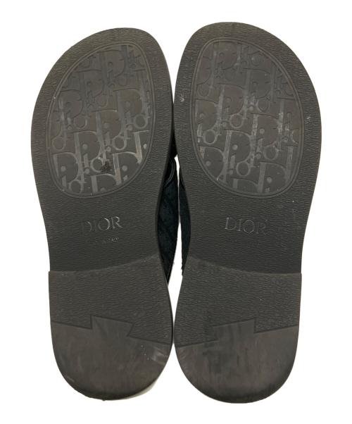 Dior（ディオール）Dior (ディオール) Alias フラットサンダル ブラック サイズ:40の古着・服飾アイテム