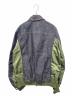 sacai (サカイ) A.P.C. (アーペーセー) ナイロン切替デニムジャケット カーキ×インディゴ サイズ:S：55000円