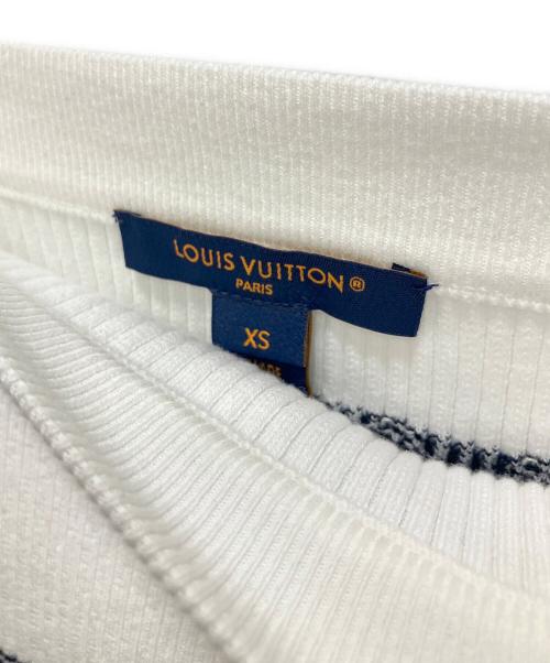 LOUIS VUITTON（ルイ ヴィトン）LOUIS VUITTON (ルイ ヴィトン) リブスカート ホワイト サイズ:XSの古着・服飾アイテム