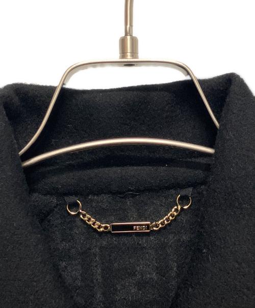FENDI（フェンディ）FENDI (フェンディ) ミンクファージャケット ブラック サイズ:36の古着・服飾アイテム