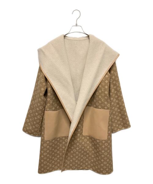 LOUIS VUITTON（ルイ ヴィトン）LOUIS VUITTON (ルイ ヴィトン) モノグラムリバーシブルコート ベージュ サイズ:36の古着・服飾アイテム