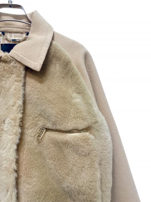 FENDI（フェンディ）FENDI (フェンディ) ミンクファージャケット ベージュ サイズ:36の古着・服飾アイテム
