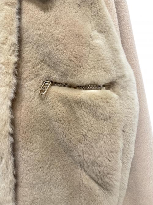 FENDI（フェンディ）FENDI (フェンディ) ミンクファージャケット ベージュ サイズ:36の古着・服飾アイテム