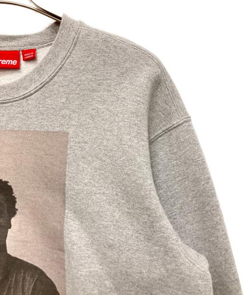 SUPREME（シュプリーム）SUPREME (シュプリーム) THRASHER (スラッシャー) クルーネック スウェットシャツ ライトグレー サイズ:Sの古着・服飾アイテム