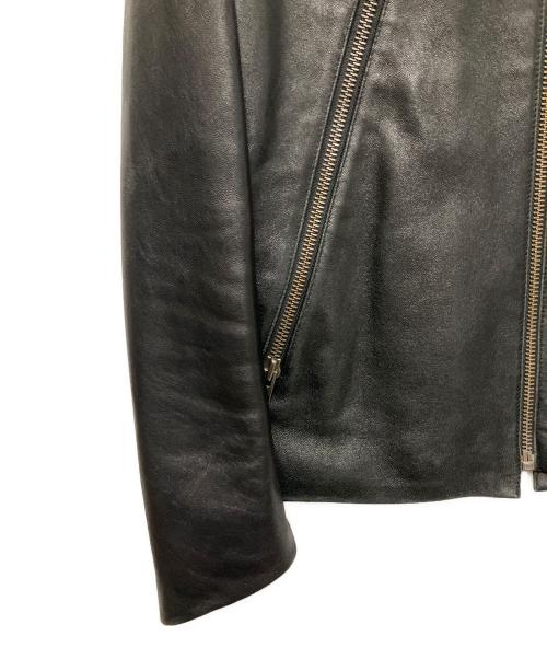 Maison Margiela（メゾンマルジェラ）Maison Margiela (メゾンマルジェラ) 八の字ライダースジャケット ブラック サイズ:46の古着・服飾アイテム