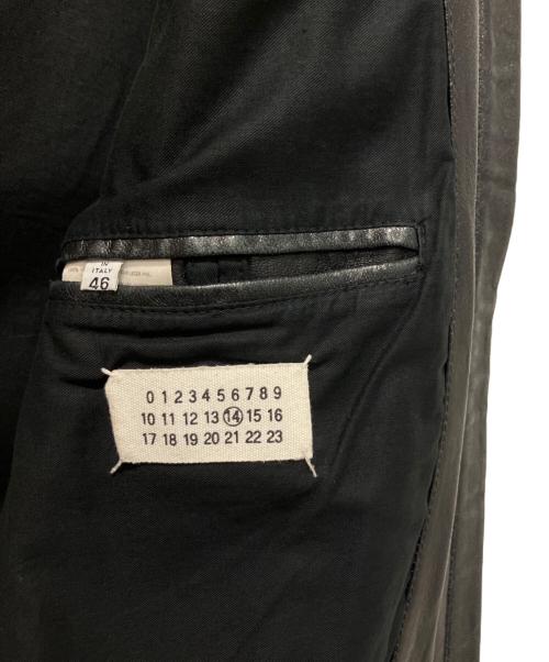 Maison Margiela（メゾンマルジェラ）Maison Margiela (メゾンマルジェラ) 八の字ライダースジャケット ブラック サイズ:46の古着・服飾アイテム
