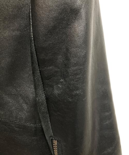 Maison Margiela（メゾンマルジェラ）Maison Margiela (メゾンマルジェラ) 八の字ライダースジャケット ブラック サイズ:46の古着・服飾アイテム