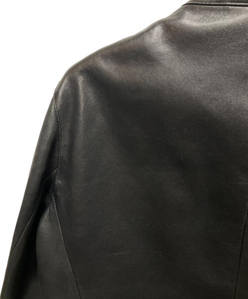 Maison Margiela（メゾンマルジェラ）Maison Margiela (メゾンマルジェラ) 八の字ライダースジャケット ブラック サイズ:46の古着・服飾アイテム