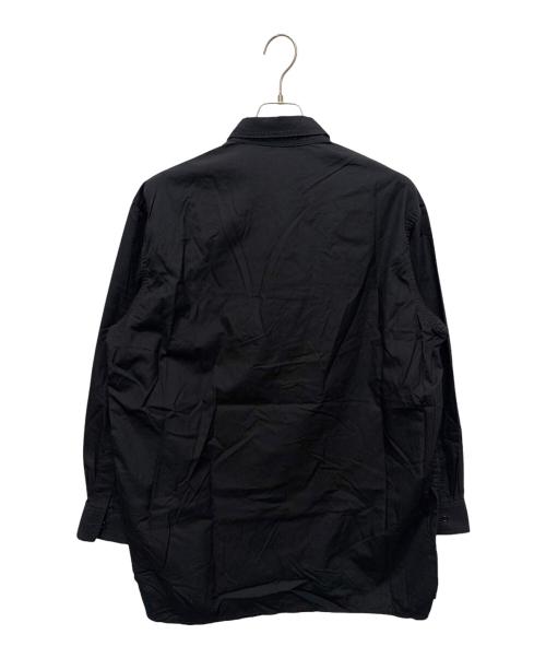 B Yohji Yamamoto（ビーヨウジヤマモト）B Yohji Yamamoto (ビーヨウジヤマモト) 18SS 南無阿弥陀仏刺繍シャツ ブラック サイズ:3の古着・服飾アイテム