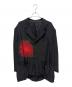 Yohji Yamamoto pour homme（ヨウジヤマモト プールオム）の古着「22ss ダリア柄ベルト付きシルクジャケット」｜ブラック