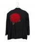 Yohji Yamamoto pour homme (ヨウジヤマモト プールオム) 22ss ダリア柄ベルト付きシルクジャケット ブラック サイズ:2：240000円