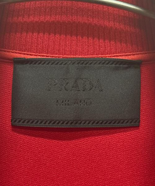 PRADA（プラダ）PRADA (プラダ) テクニカルブルゾンジャケット レッド サイズ:S 未使用品の古着・服飾アイテム