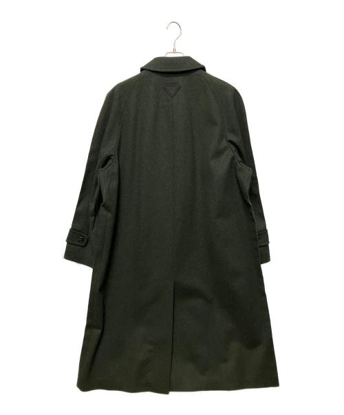 PRADA（プラダ）PRADA (プラダ) ウールラグランコート カーキ サイズ:46の古着・服飾アイテム