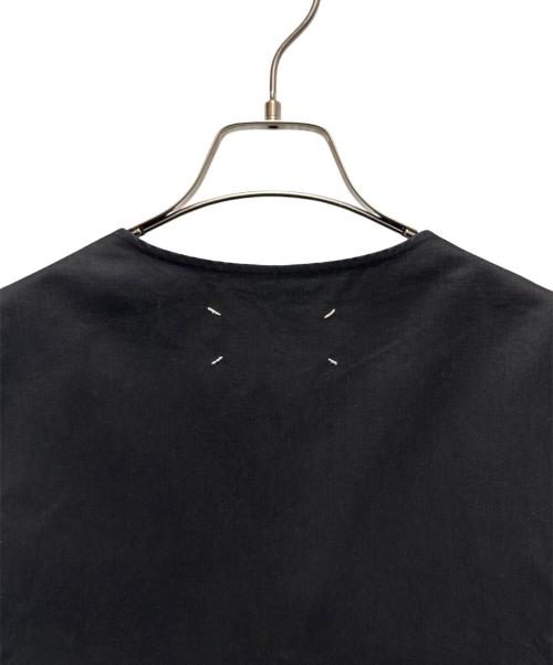 Maison Margiela（メゾンマルジェラ）Maison Margiela (メゾンマルジェラ) ワックスコーティング ハンティングベスト ブラック サイズ:46の古着・服飾アイテム