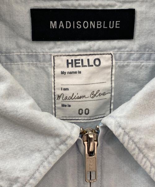 MADISON BLUE（マディソンブルー）MADISON BLUE (マディソンブルー) HAMPTON BLOUZON スカイブルー サイズ:00（XS）の古着・服飾アイテム