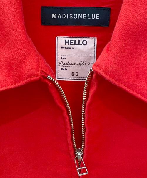 MADISON BLUE（マディソンブルー）MADISON BLUE (マディソンブルー) LOOSE FIT DEAN JK MOLESKIN レッド サイズ:00（F）の古着・服飾アイテム