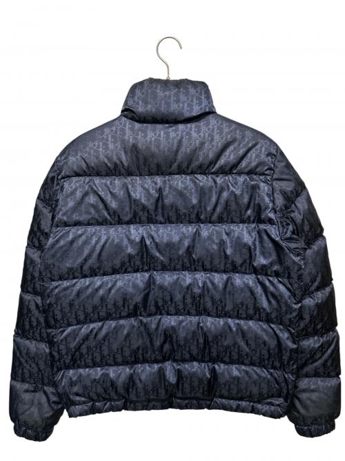 Dior（ディオール）Dior (ディオール) 19AW オブリーク ダウンジャケット ネイビー サイズ:46の古着・服飾アイテム