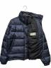 中古・古着 Dior (ディオール) 19AW オブリーク ダウンジャケット ネイビー サイズ:46：220000円