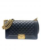 CHANELシャネル）の古着「ボーイシャネル25」｜ブラック