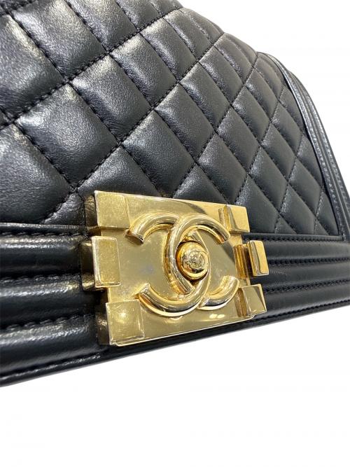 CHANEL（シャネル）CHANEL (シャネル) ボーイシャネル25 ブラック サイズ:25の古着・服飾アイテム