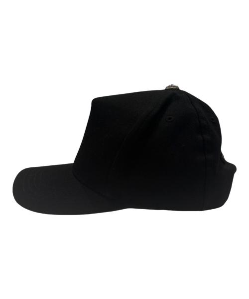 CHROME HEARTS（クロムハーツ）CHROME HEARTS (クロムハーツ) RS3クロス ベースボールキャップ ブラック サイズ:OSの古着・服飾アイテム
