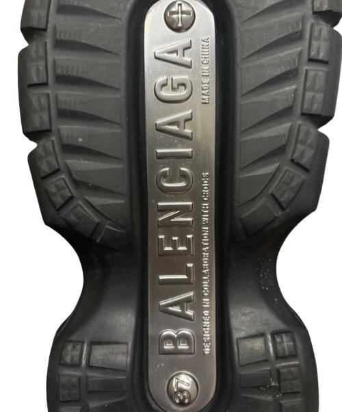 BALENCIAGA（バレンシアガ）BALENCIAGA (バレンシアガ) Hardcrocs Sandal ブラック サイズ:37の古着・服飾アイテム