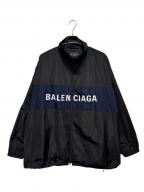 BALENCIAGAバレンシアガ）の古着「UNISEX BLOUSON JACKET(ユニセックスブルゾンジャケット)」｜ブラック×ネイビー