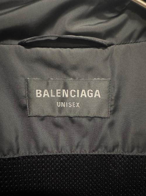 BALENCIAGA（バレンシアガ）BALENCIAGA (バレンシアガ) UNISEX BLOUSON JACKET(ユニセックスブルゾンジャケット) ブラック×ネイビー サイズ:Sの古着・服飾アイテム