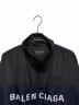 中古・古着 BALENCIAGA (バレンシアガ) UNISEX BLOUSON JACKET(ユニセックスブルゾンジャケット) ブラック×ネイビー サイズ:S：85000円