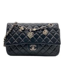 CHANEL（シャネル）の古着「マトラッセ25/チェーンショルダーバッグ」｜ブラック
