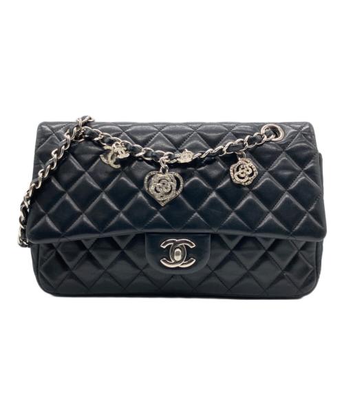 CHANEL（シャネル）CHANEL (シャネル) マトラッセ25/チェーンショルダーバッグ ブラック サイズ:25の古着・服飾アイテム