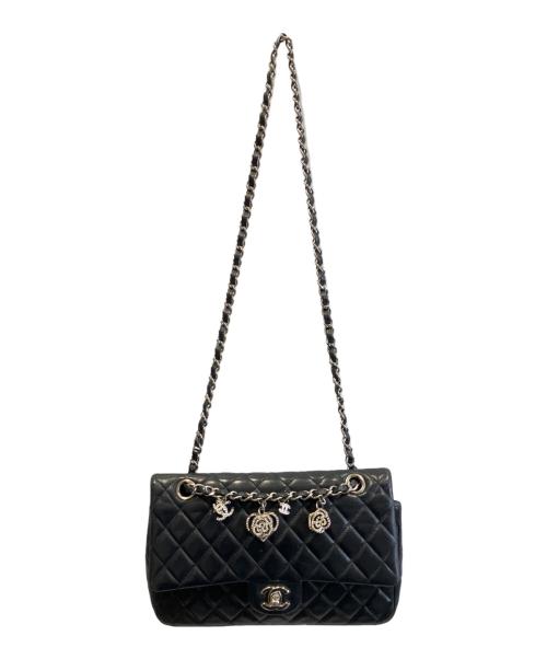 CHANEL（シャネル）CHANEL (シャネル) マトラッセ25/チェーンショルダーバッグ ブラック サイズ:25の古着・服飾アイテム