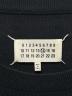 中古・古着 Maison Margiela (メゾンマルジェラ) エルボーパッチ付きコットンニットセーター ブラック サイズ:L：28000円